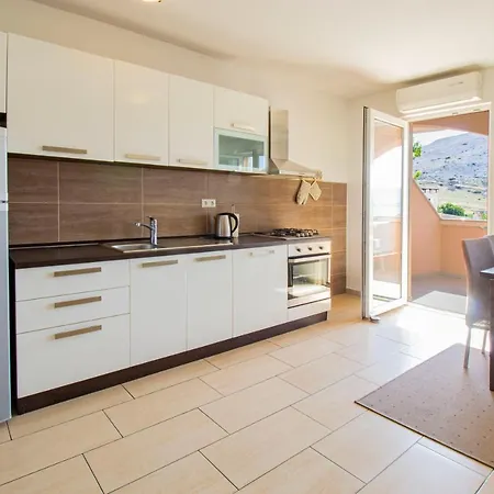 Apartamento Durdica Beautiful Garden With Fantastic Sea And Mountain Views Metajna Exterior foto