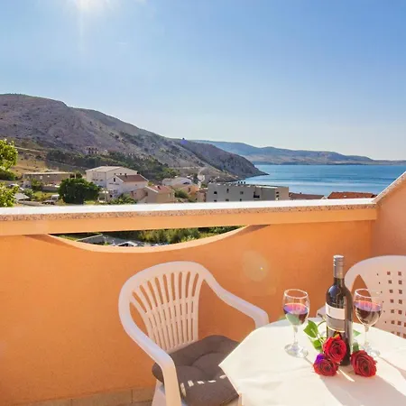 Apartamento Durdica Beautiful Garden With Fantastic Sea And Mountain Views Metajna Exterior foto