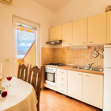 Apartamento Durdica Beautiful Garden With Fantastic Sea And Mountain Views Metajna Exterior foto